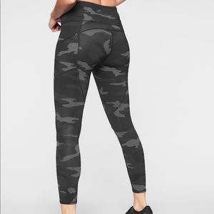 Athleta grey and black camo leggings